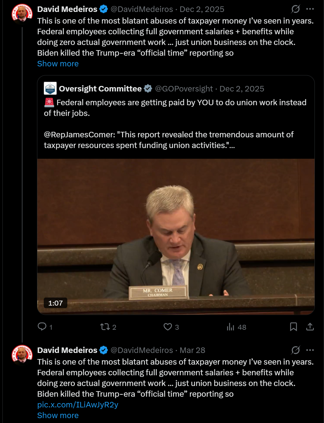 Forensic Evidence: medeiros-livewire-whistleblower-evidence-oversight-committee-federal-employees-union-work-on-government-time-comer-report-david-medeiros-2026-04-14-101523-seq-0453.png
