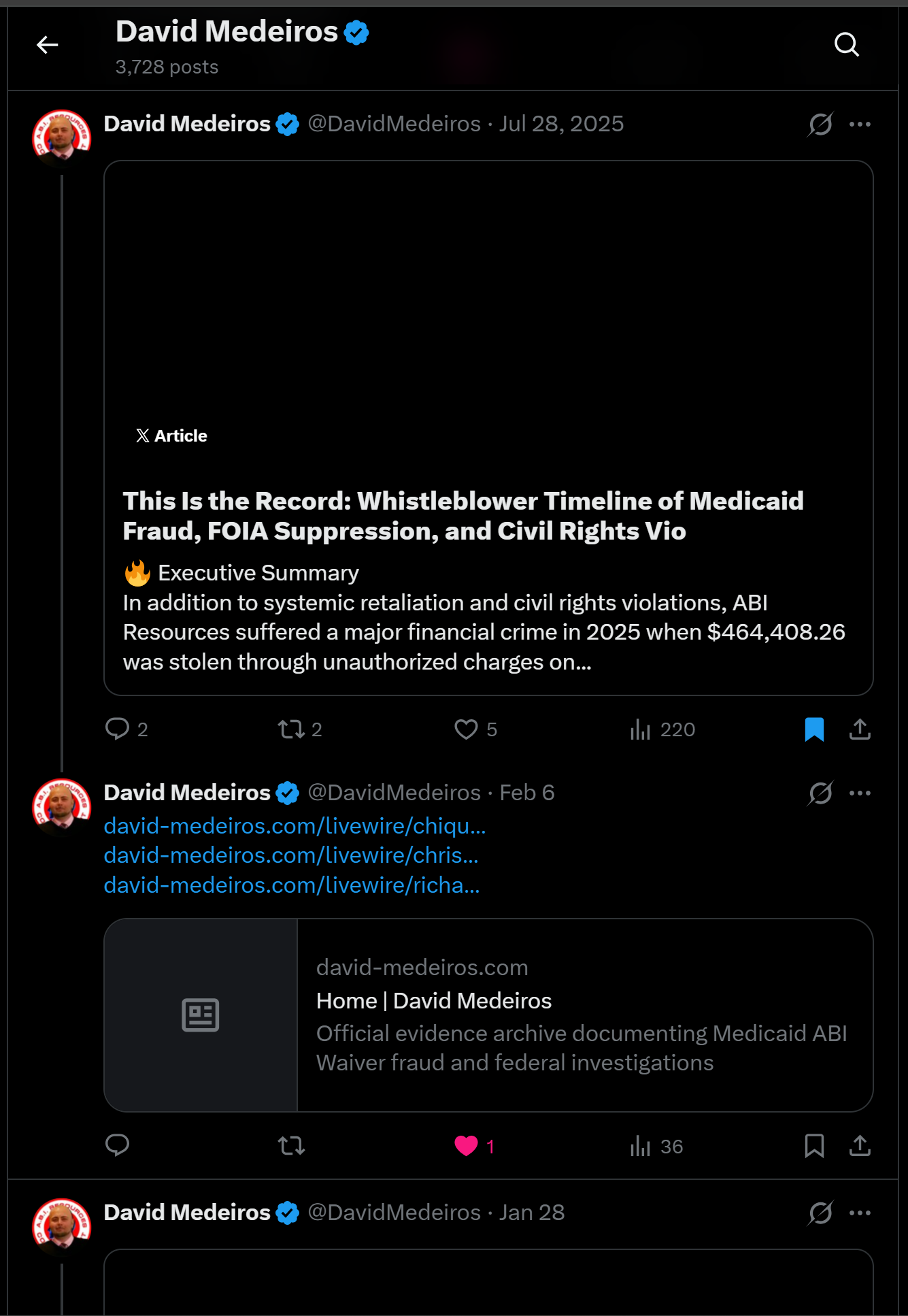 Forensic Evidence: medeiros-livewire-whistleblower-evidence-record-whistleblower-timeline-medicaid-fraud-foia-suppression-civil-rights-violations-464k-stolen-david-medeiros-2026-04-14-083120-seq-0161.png