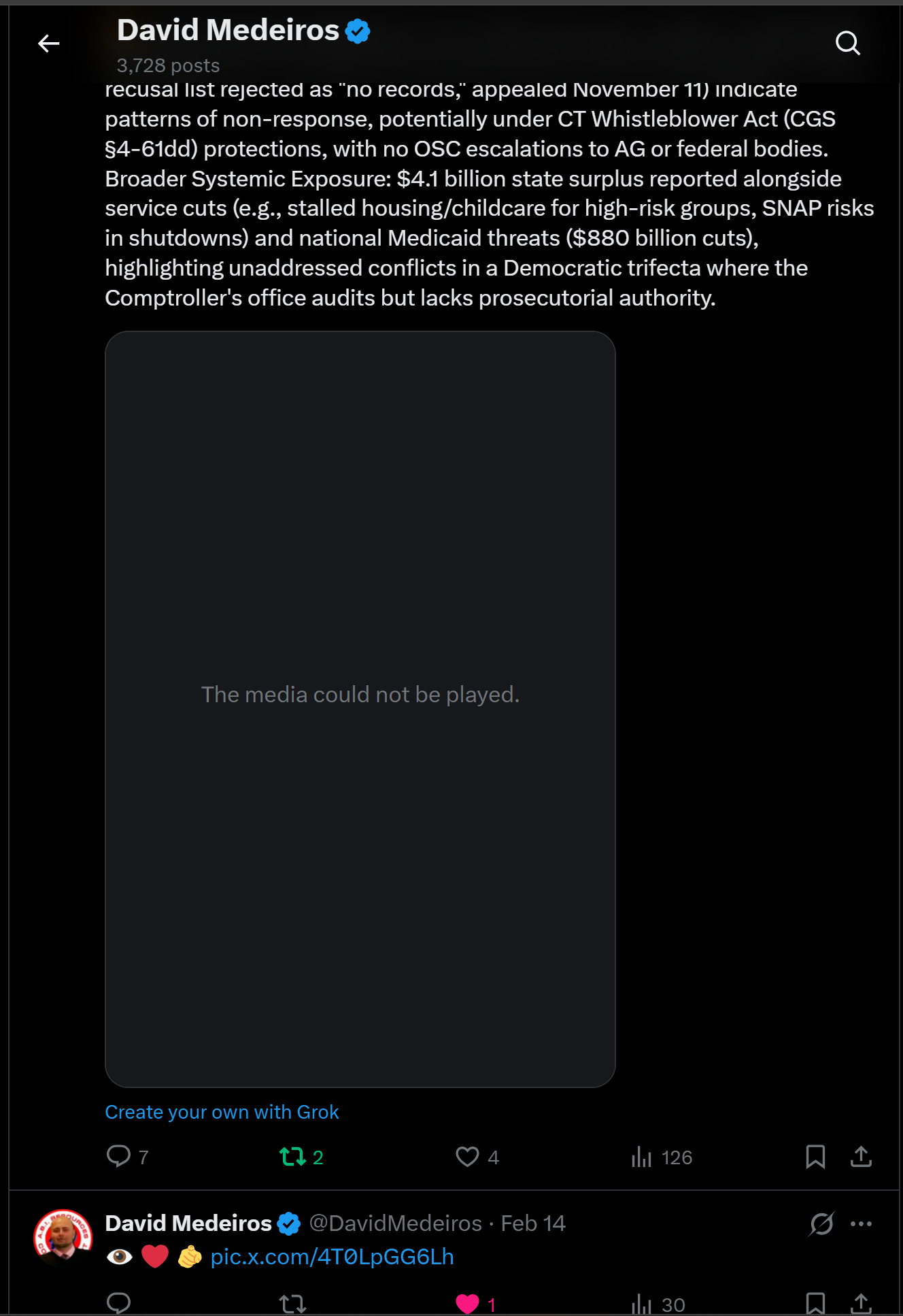 Forensic Evidence: medeiros-livewire-whistleblower-evidence-sean-scanlon-ct-comptroller-medicaid-overruns-federal-grant-diversions-audit-gaps-david-medeiros-2026-04-14-082500-seq-0144.png
