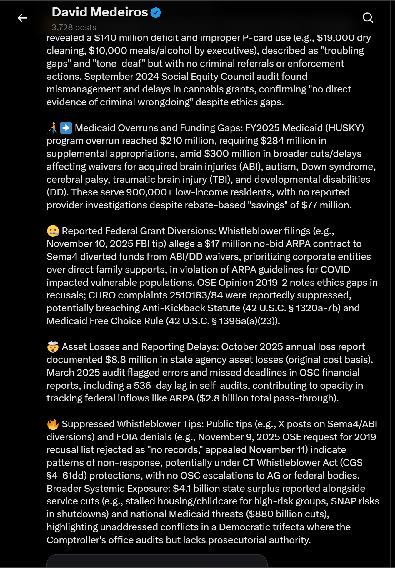 Forensic Evidence: medeiros-livewire-whistleblower-evidence-sean-scanlon-ct-comptroller-top-money-cop-chris-murphy-ties-audit-findings-david-medeiros-2026-04-14-082444-seq-0143.png