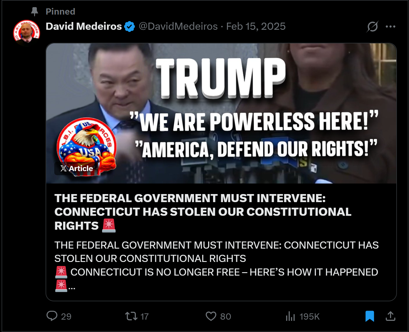 Forensic Evidence: medeiros-livewire-whistleblower-evidence-trump-we-are-powerless-here-america-defend-our-rights-connecticut-stolen-constitutional-rights-david-medeiros-2026-04-14-073538-seq-0004.png