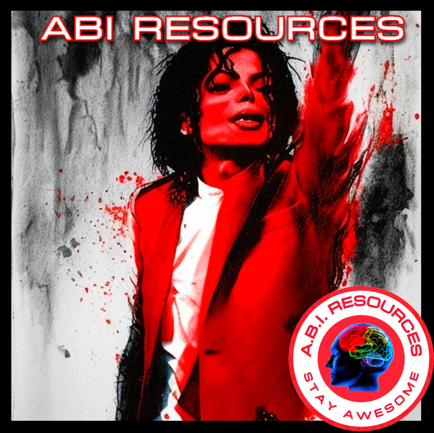 Archived ABI Resources Facebook image associated with ABI Resources Artwork Legends of Music Collection. Michael Jackson #MichaelJackson #ARTTHERAPY #michaeljackson #kingo…