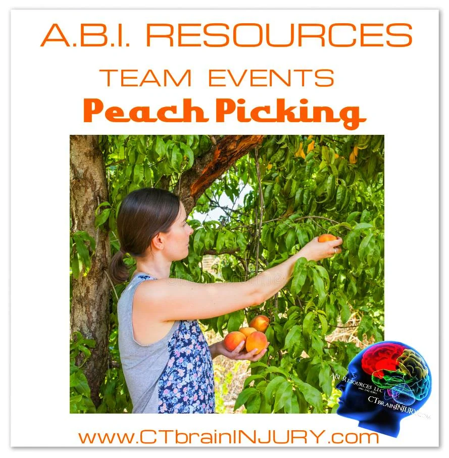 Archived ABI Resources Facebook image associated with Team Events - Pick Your Own Peaches July 13 - September 3 #TBI #Community #Brain #Events #Recovery #Connecticut #Fun…