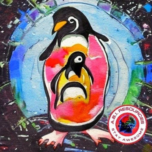 Archived ABI Resources Facebook image associated with ABI RESOURCES Compassionately Caring Creative Art PENGUINS ð CT MFP and ABI Waiver Program. Connecticut home-based…