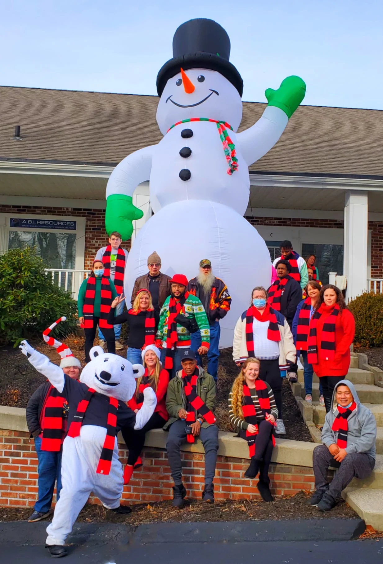 Archived ABI Resources Facebook image associated with CHILLIN WITH MY BEARY COOL FRIENDS!! âï¸âï¸âï¸ð WE SNOW HOW TO PARTY! A.B.I. SUPER-DUPER SNOWMAN SOCIAL!…