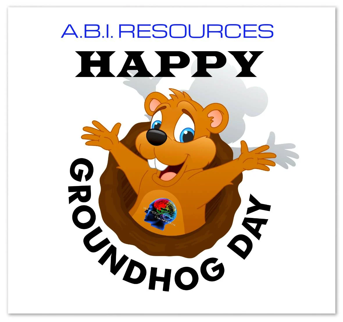 Archived ABI Resources Facebook image associated with Happy Ground Hog Day! A.B.I. Resources Achieve Better Independence Connecticut Home Healthcare and Recovery Services.…