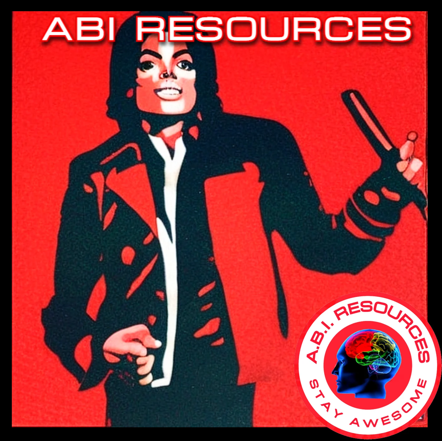 Archived ABI Resources Facebook image associated with ABI Resources Artwork Legends of Music Collection. Michael Jackson #MichaelJackson #ARTTHERAPY #michaeljackson #kingo…